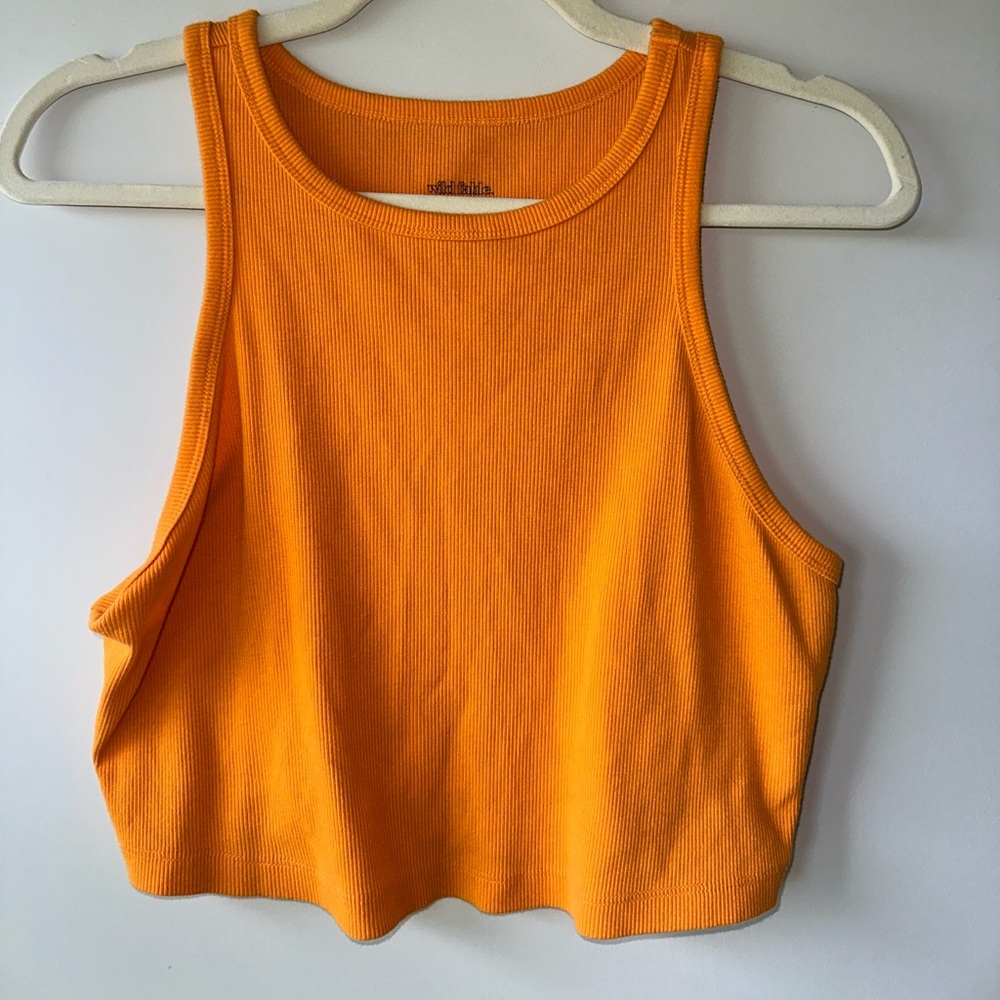 Wild Fable Orange Crop Top